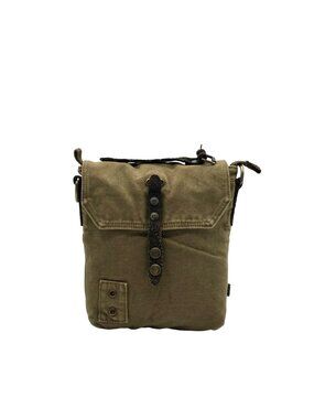 TSD Tan Fabric Crossbody Bag